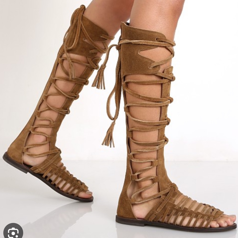 Free People Sun Seeker Lace-up Sandal
